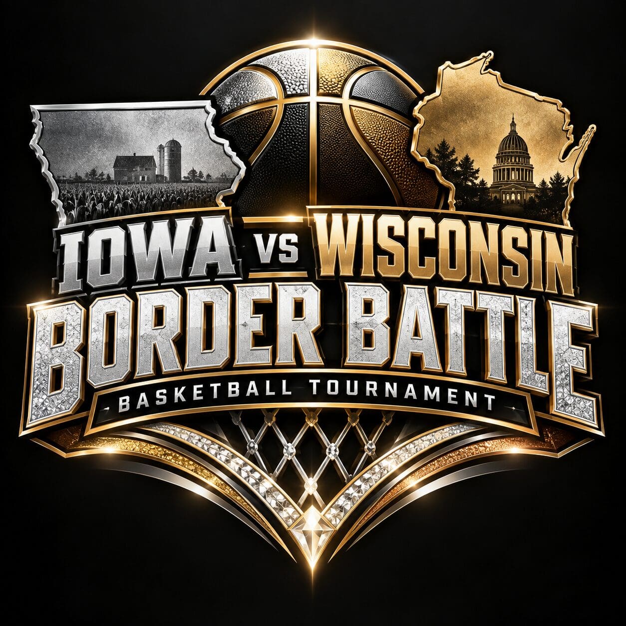 Iowa vs Wisconsin Border Battle